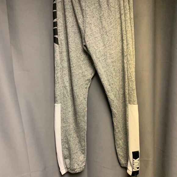 🌟VS Pink Sweatpants Classic Pant w Ankle Zipper🌟 - Picture 5 of 14